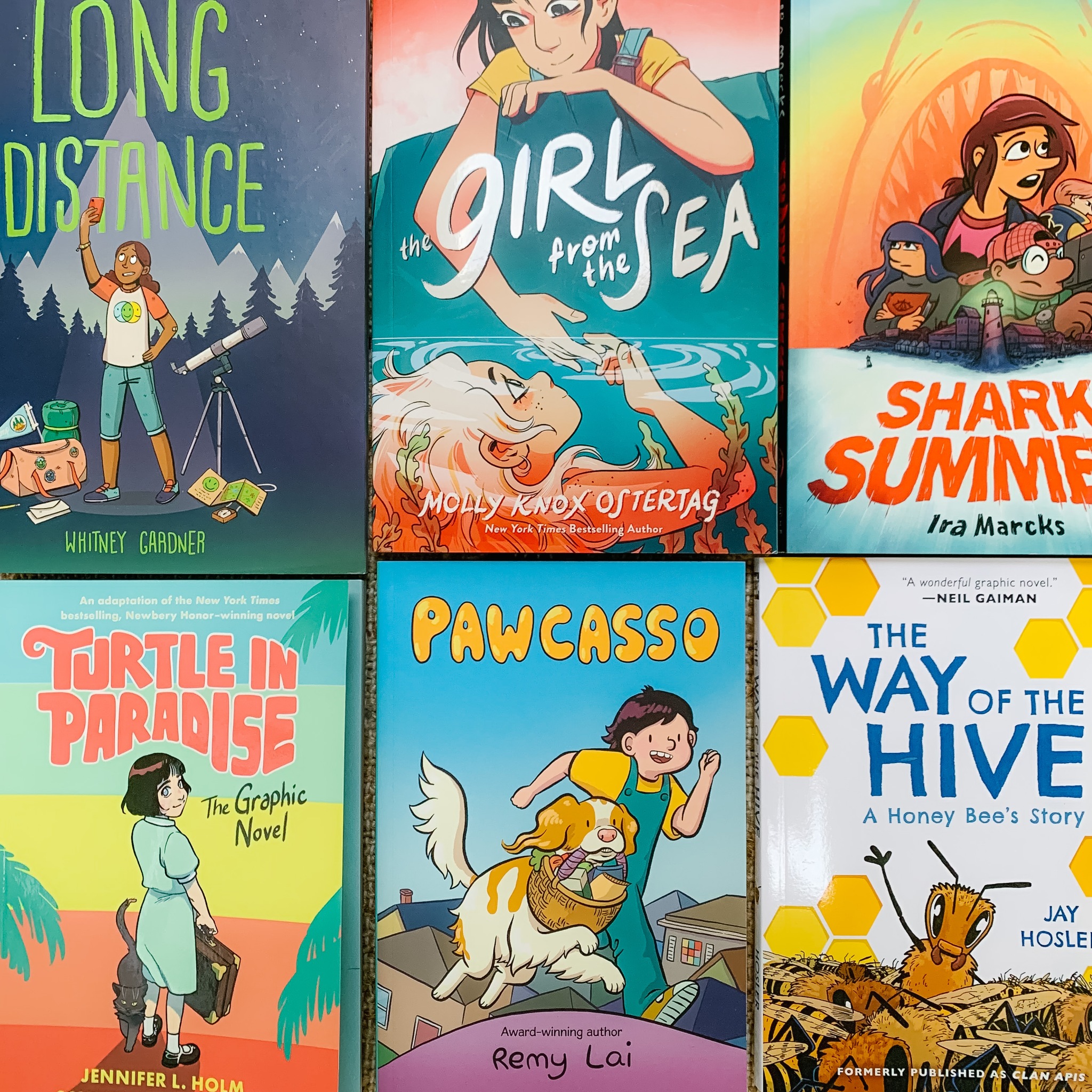 New Summery Graphic Novels for Ages 7-15 | What to Read to Your Kids