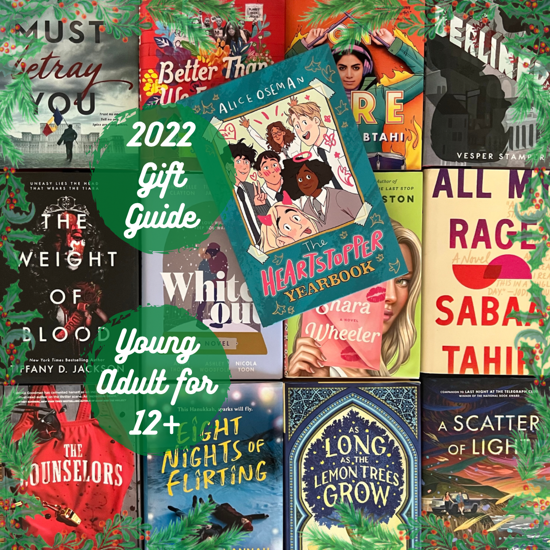 2022 Gift Guide YA Books for Ages 12+ What to Read to Your Kids